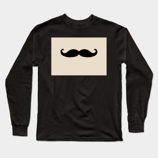 Old Mustache Mask (Moustache Mask) Long Sleeve T-Shirt